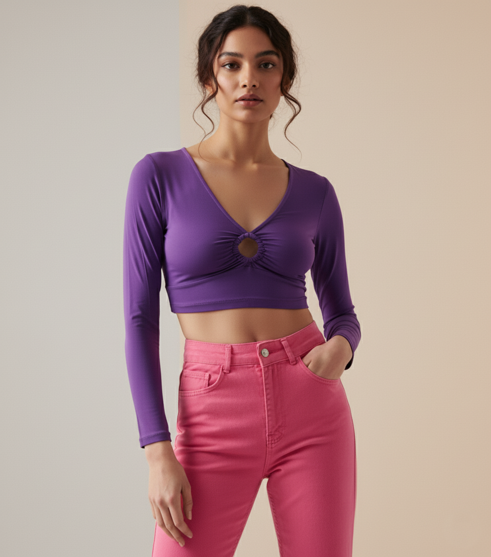 Purple Ring Top