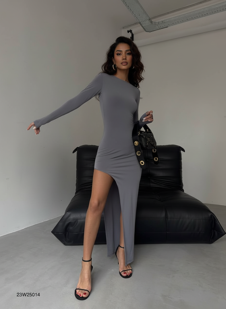 Mini Slit Dress