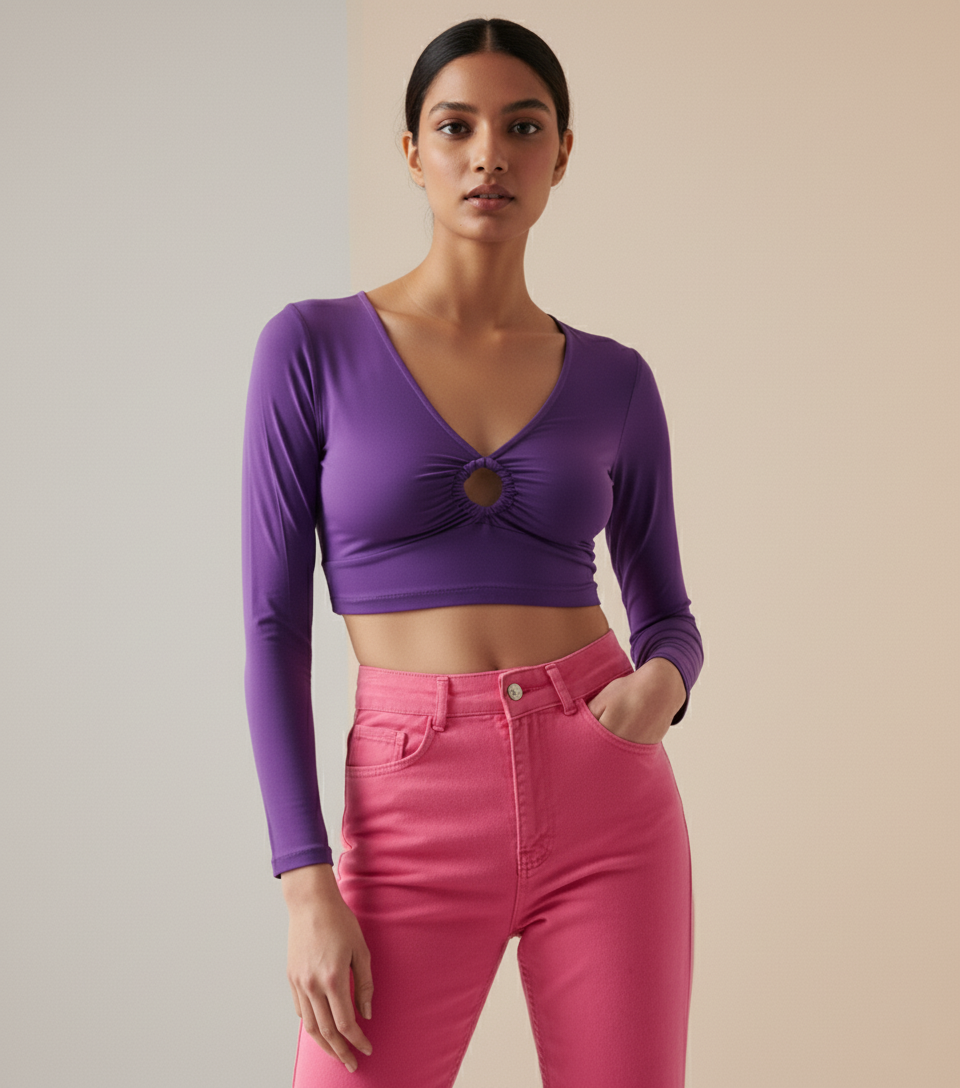 Purple Ring Top