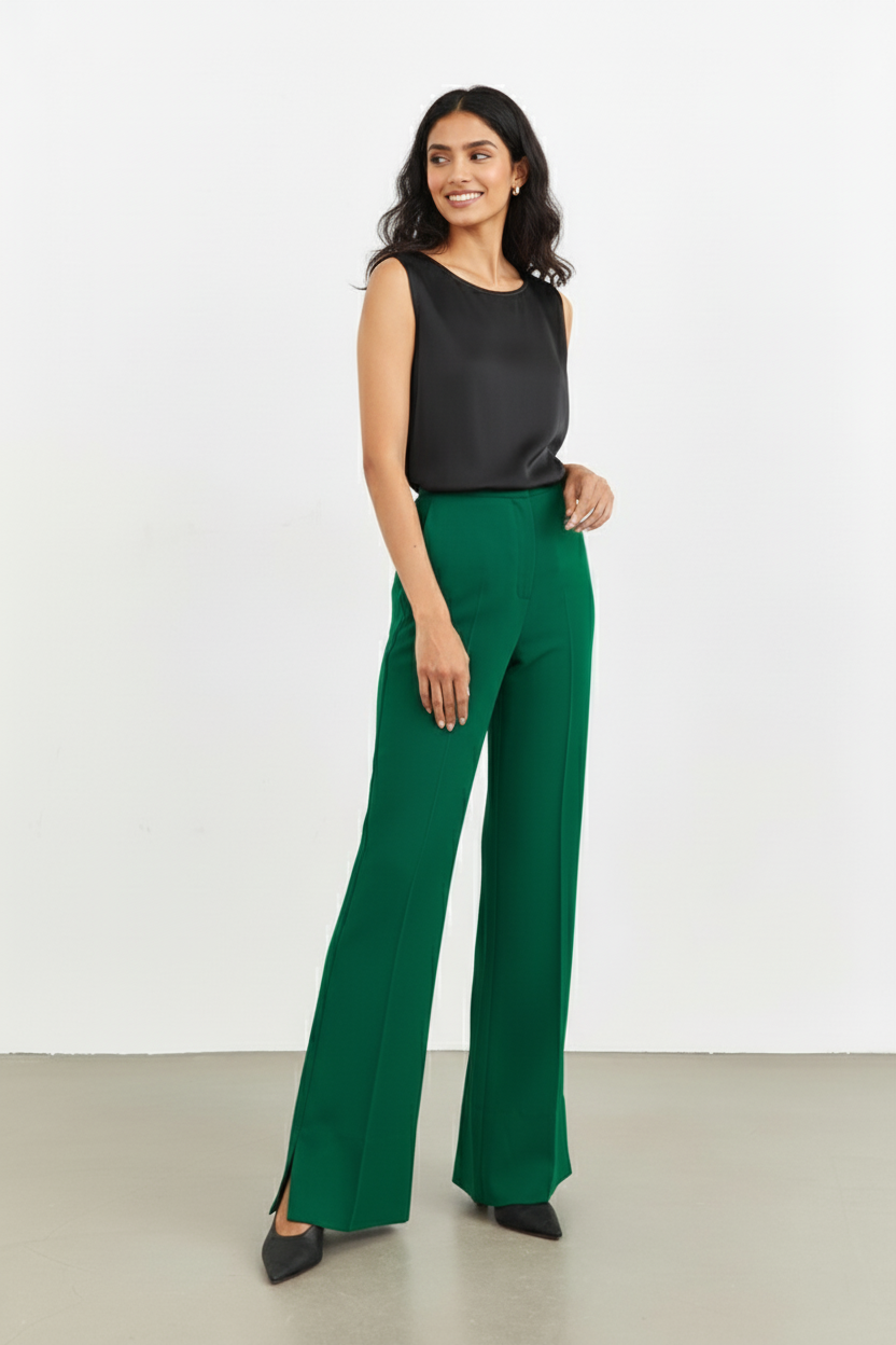 Deep Green Trousers
