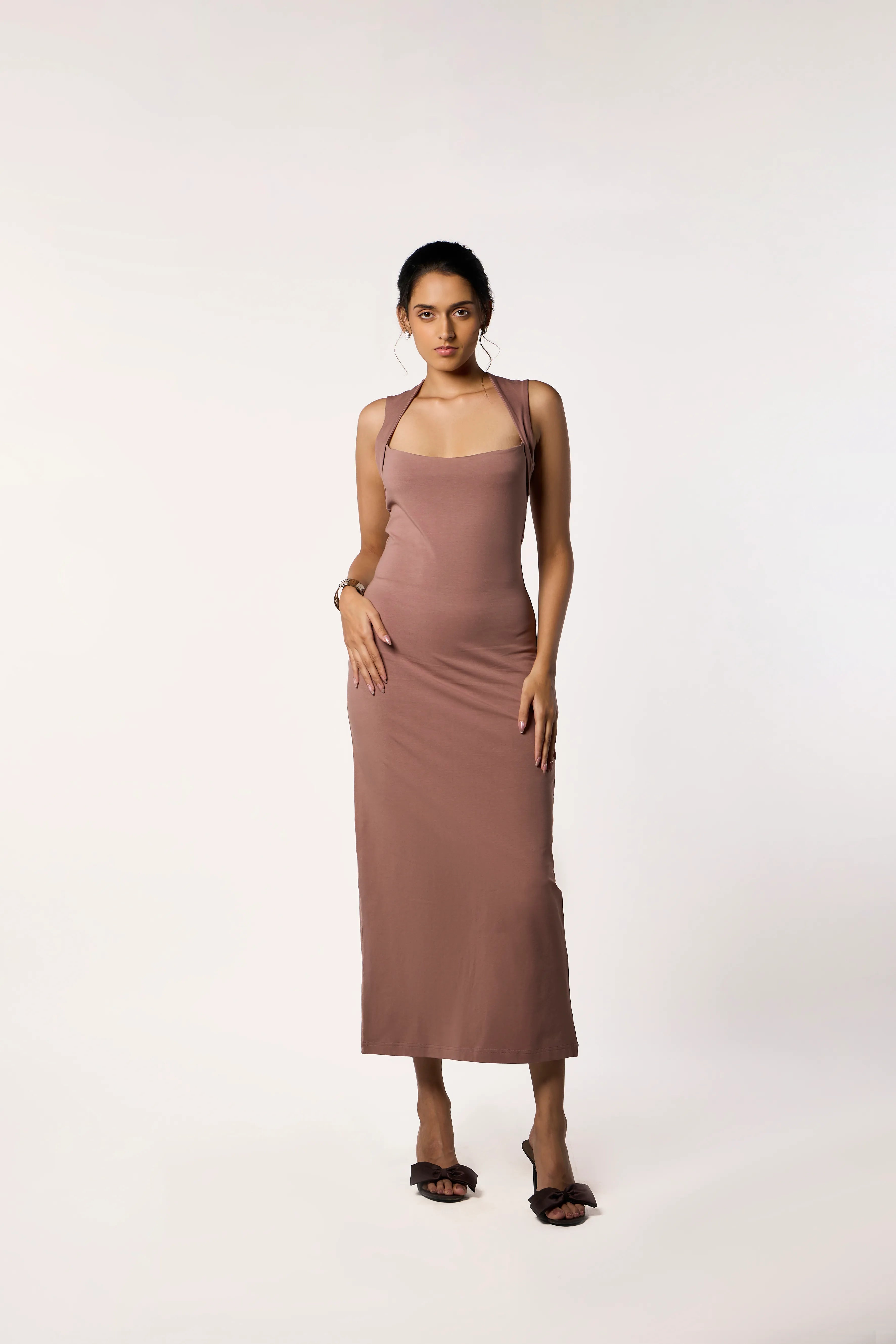 Mauve Bodycon Dress