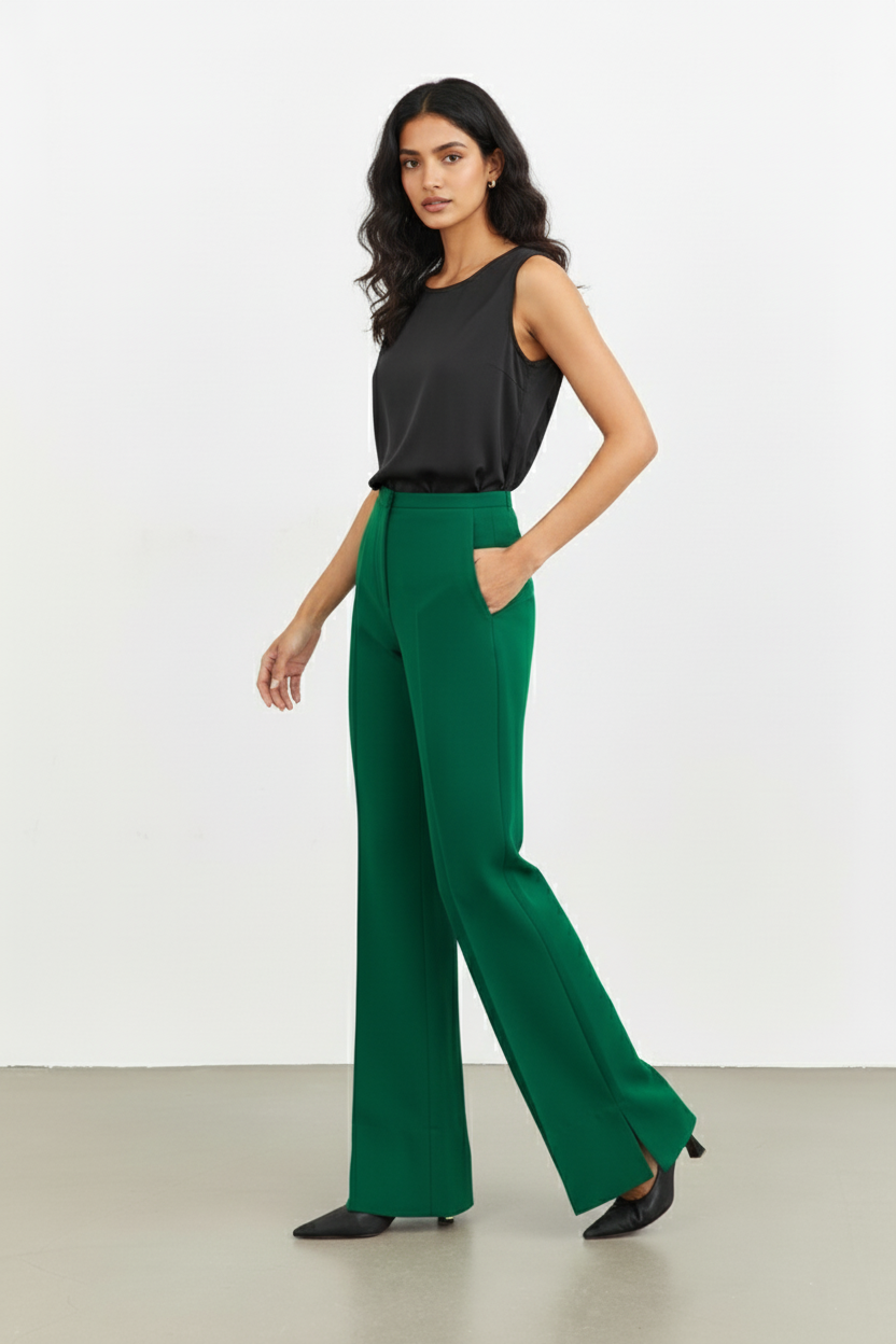 Deep Green Trousers