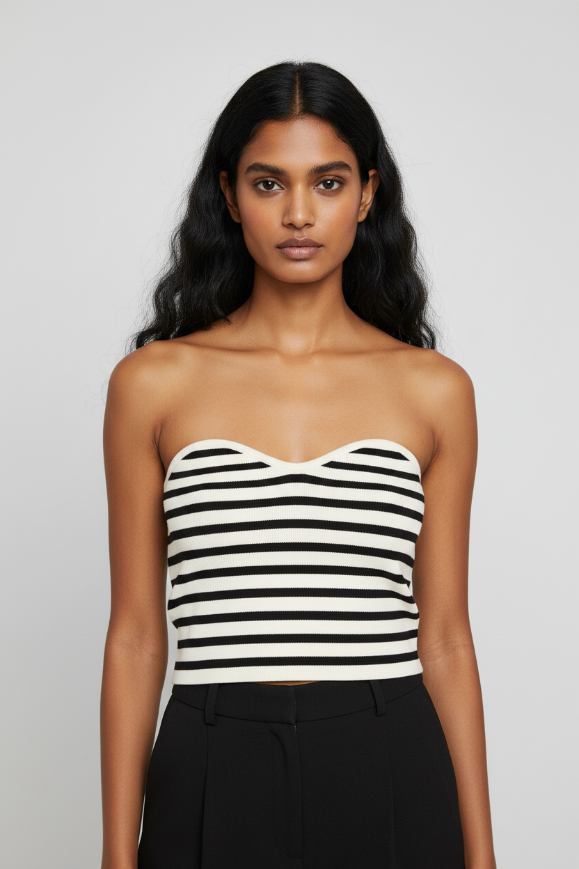 Striped Bustier