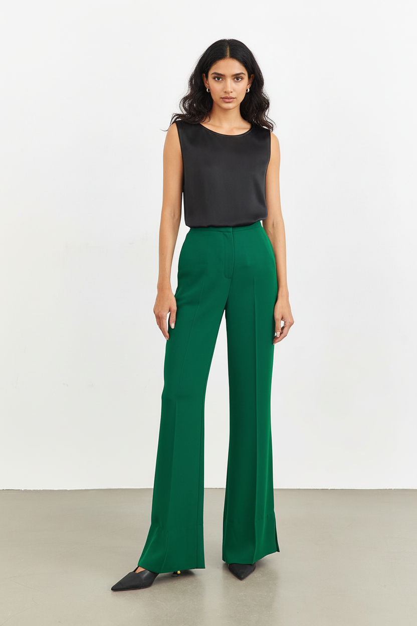 Deep Green Trousers
