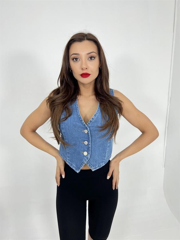 Denim Vest