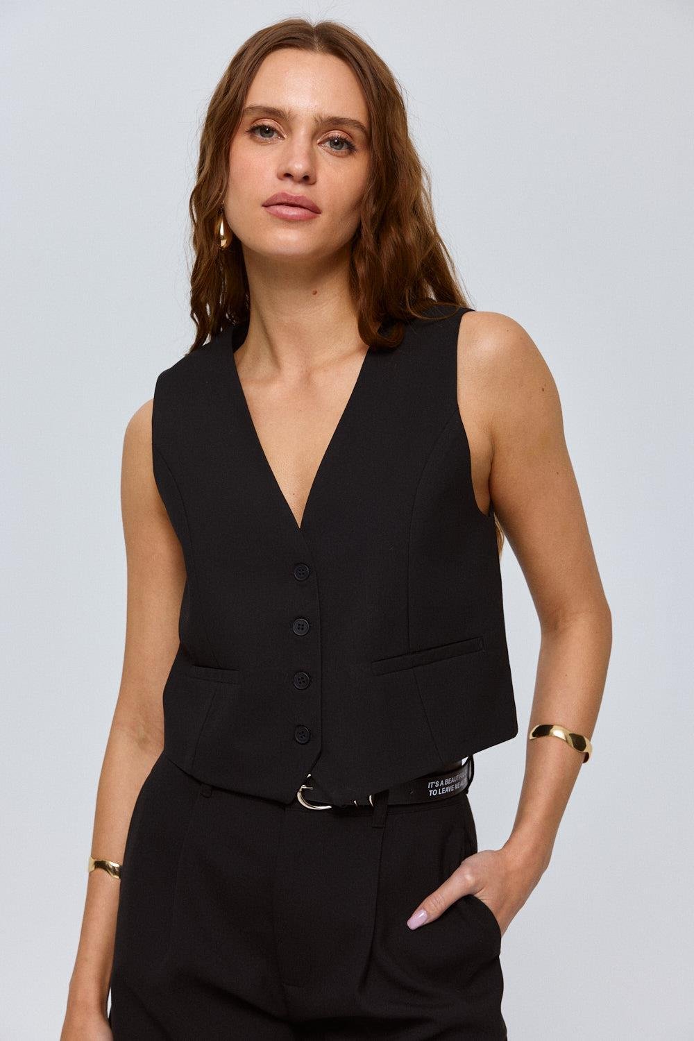 Charcoal Vest