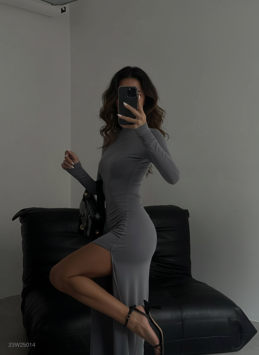 Mini Slit Dress