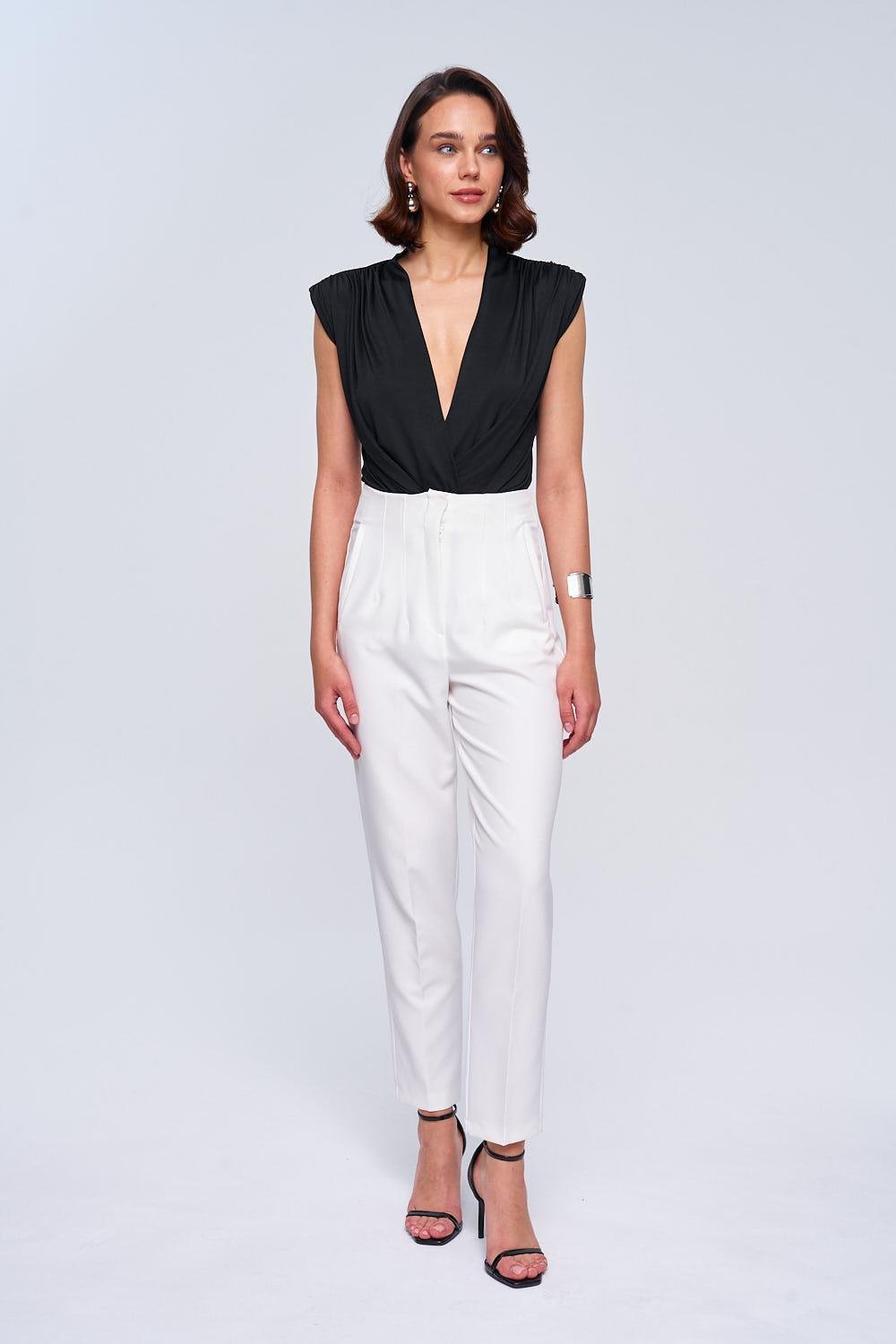 Fuchsia Plunge Bodysuit