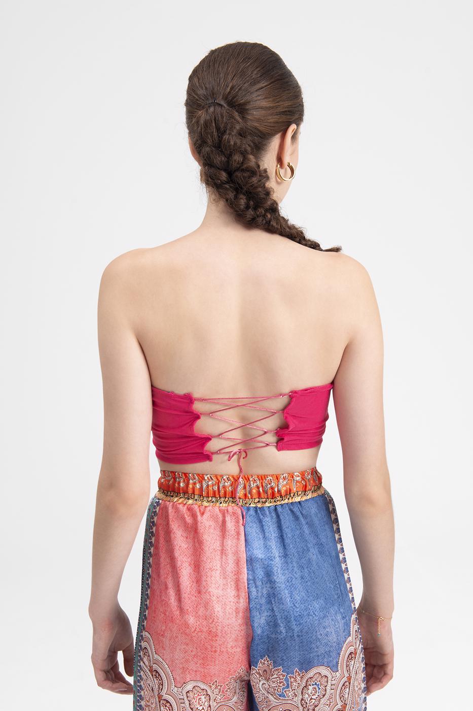 Orange Macaroon Bustier