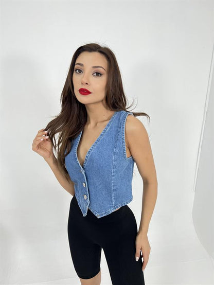 Denim Vest