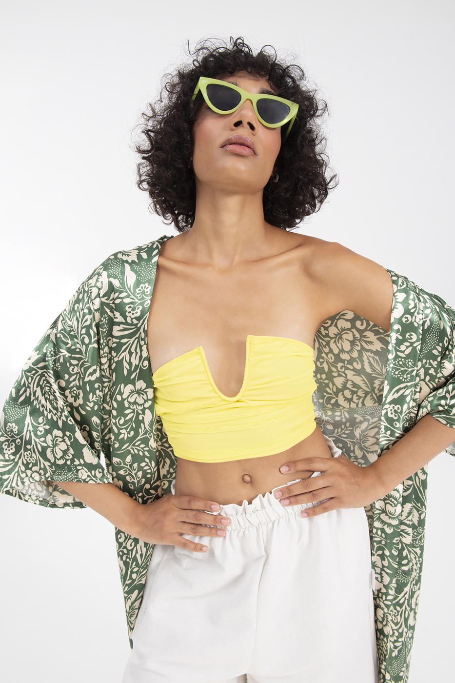 Orange Macaroon Bustier