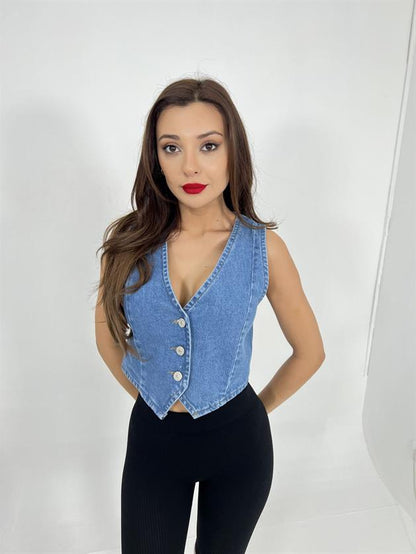 Denim Vest