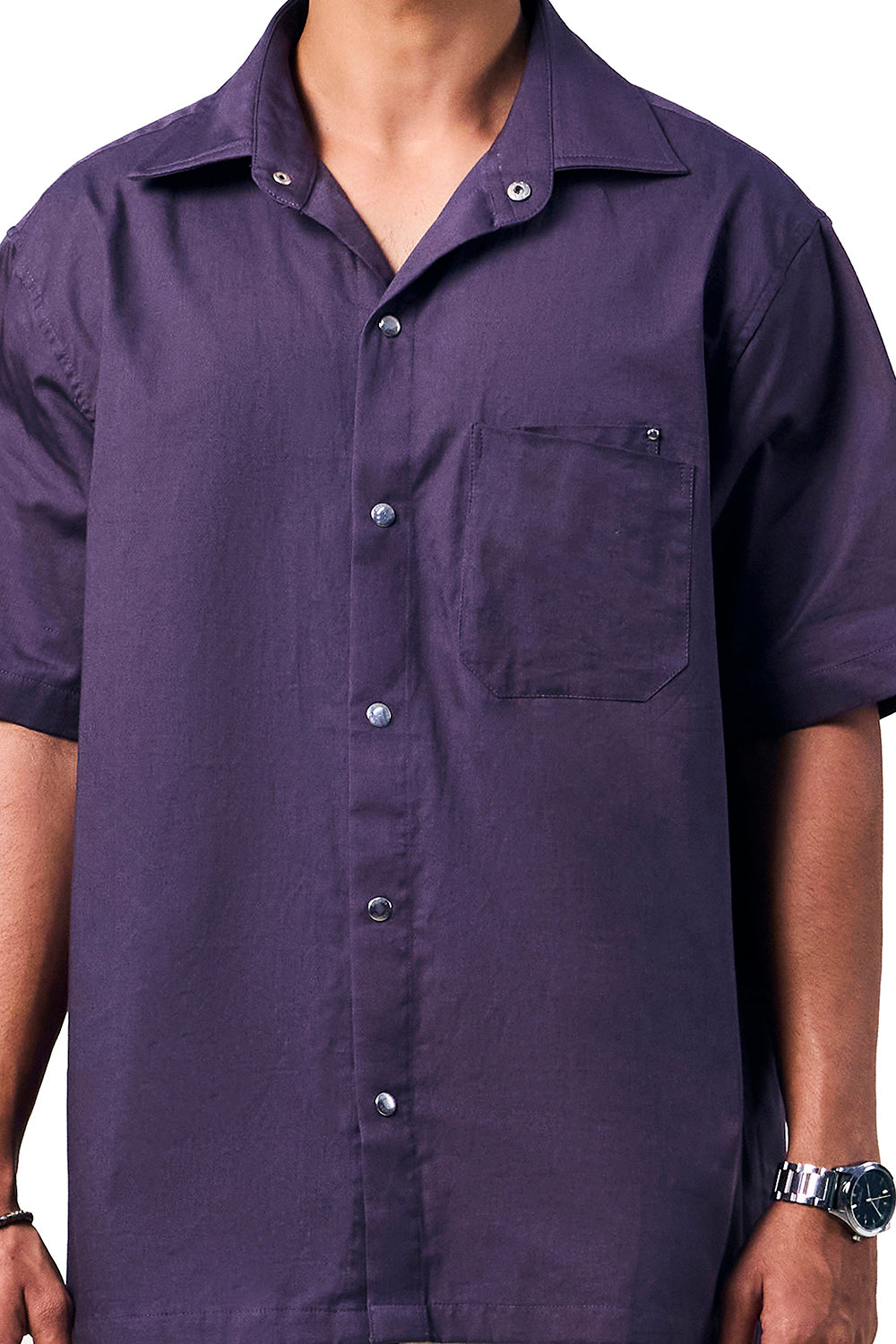 Plum Snap Shirt