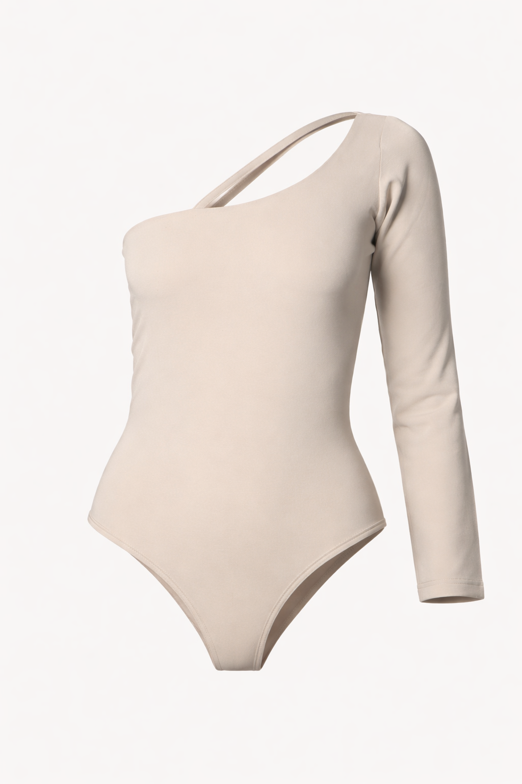 (Pack of 2) To One Side Bodysuit - Beige, Black