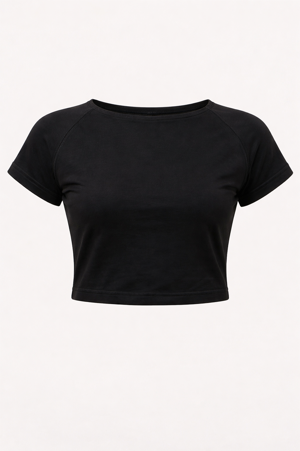 (Pack of 3) Washed Baby Tee - Wine, Black, Dark Green