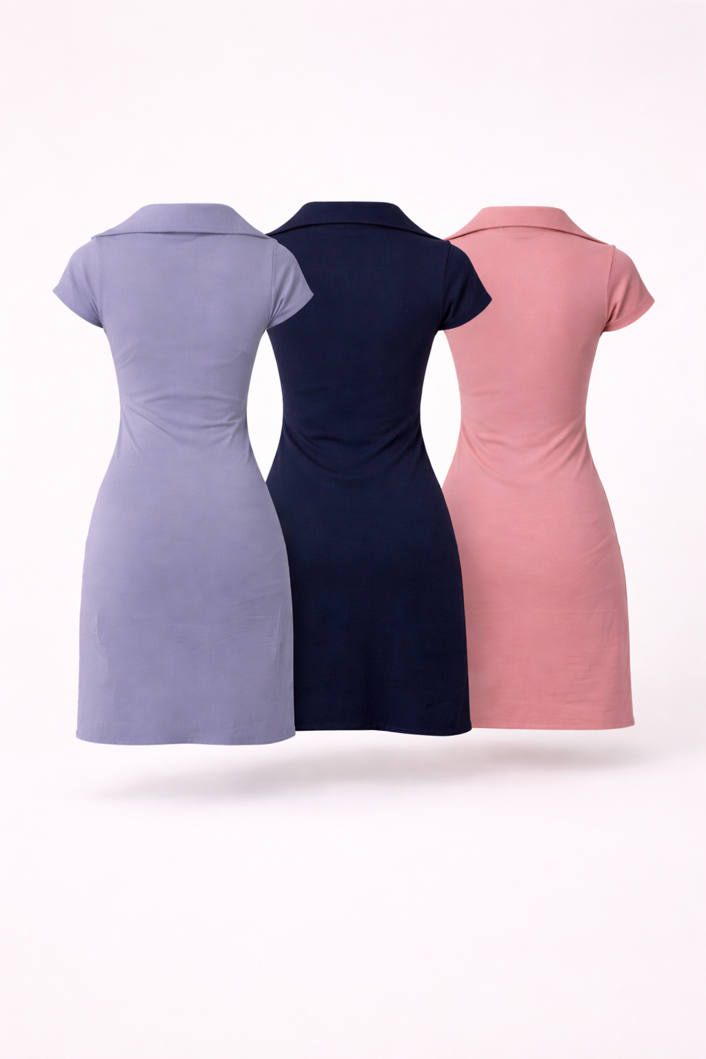 (Pack of 3) Scoop Bodycon Dress