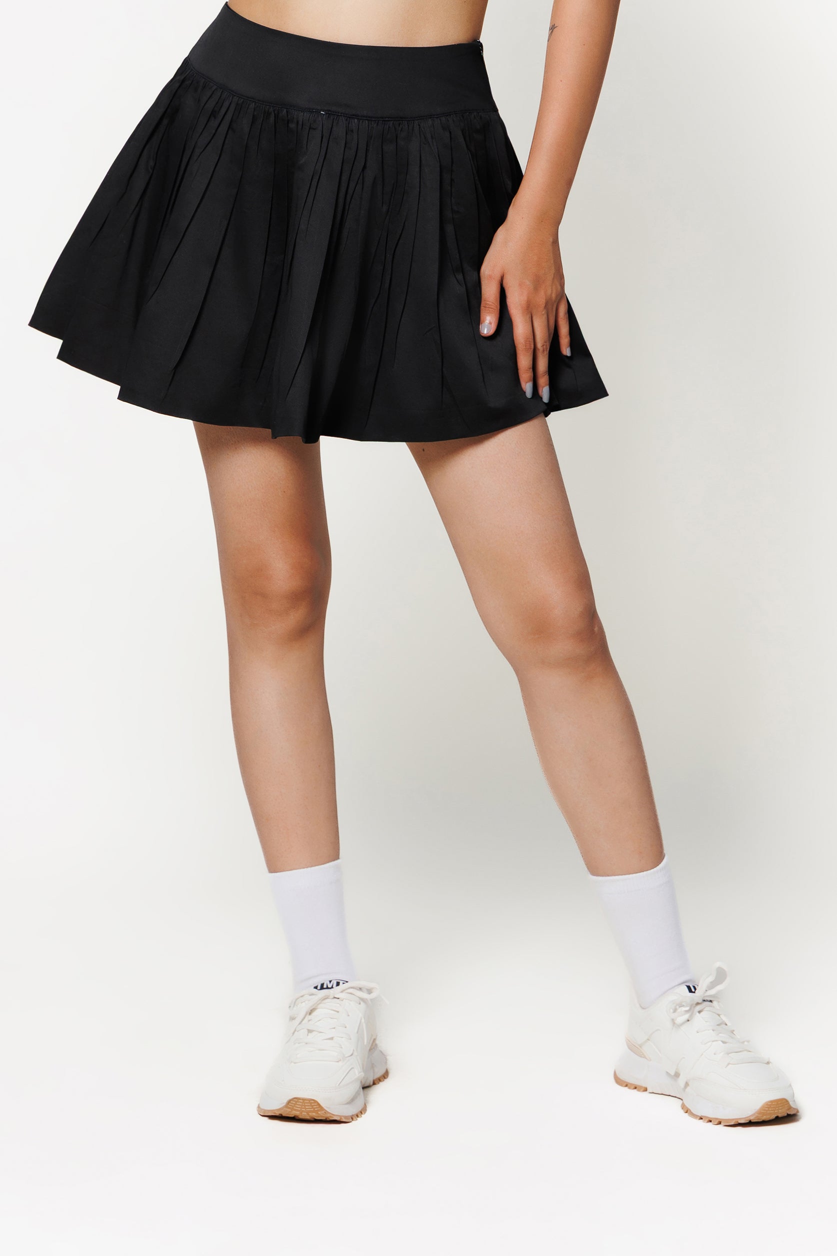 Jet Black Balloon Skirt – Zwankee