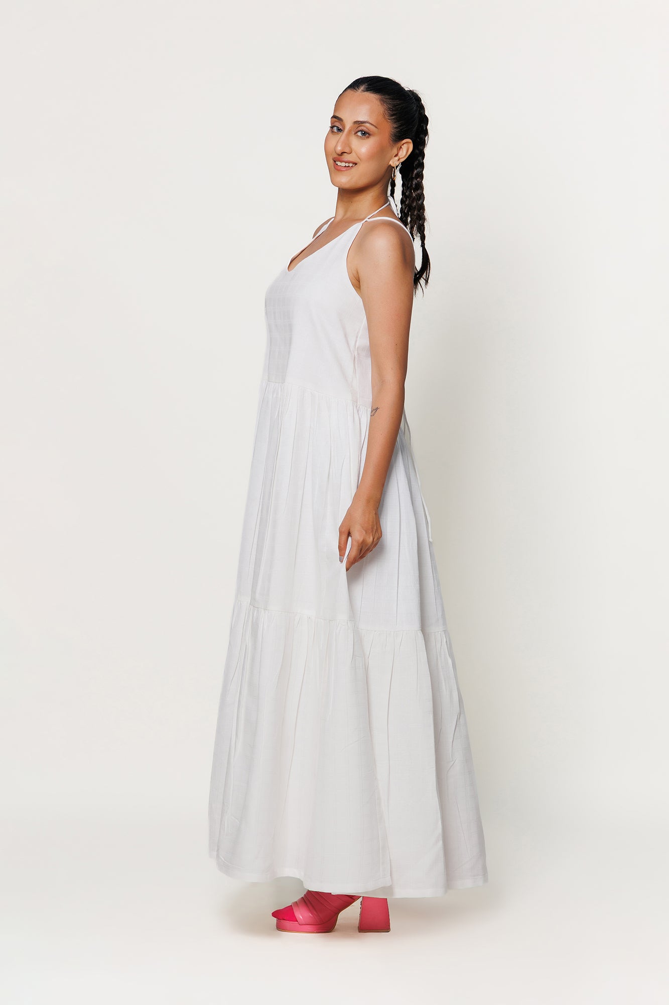 Snow White Maxi Dress
