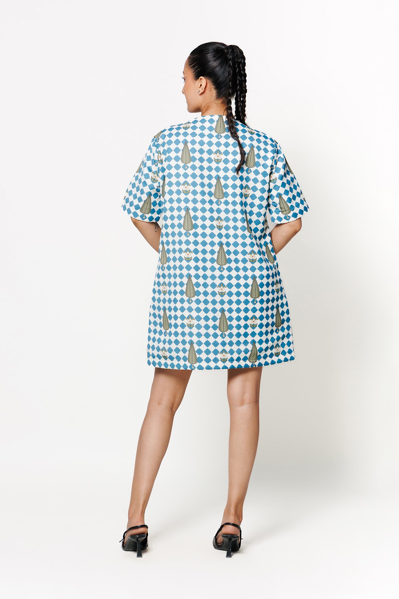 Printed Canvas Dress