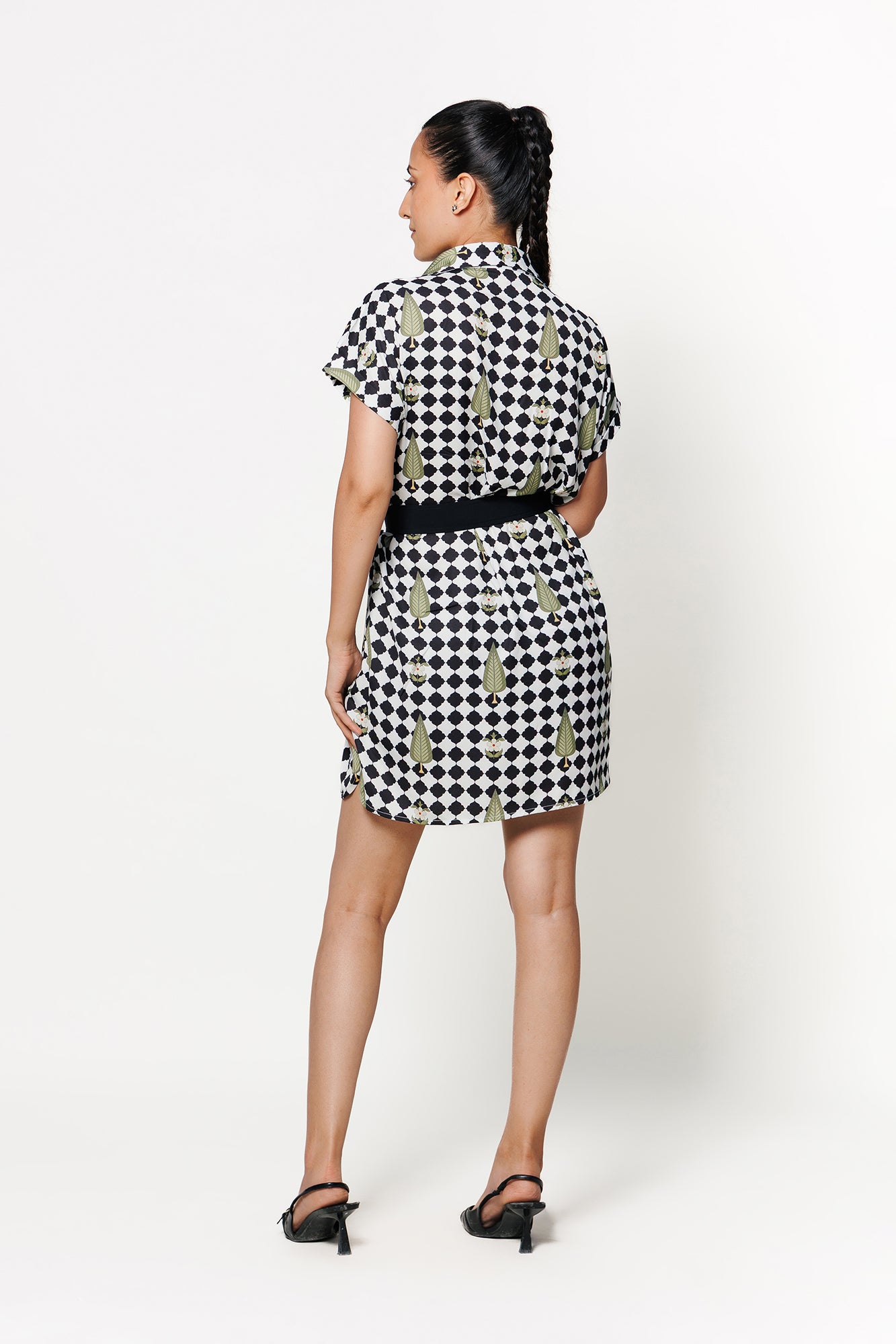Checkmate Shirt Dress