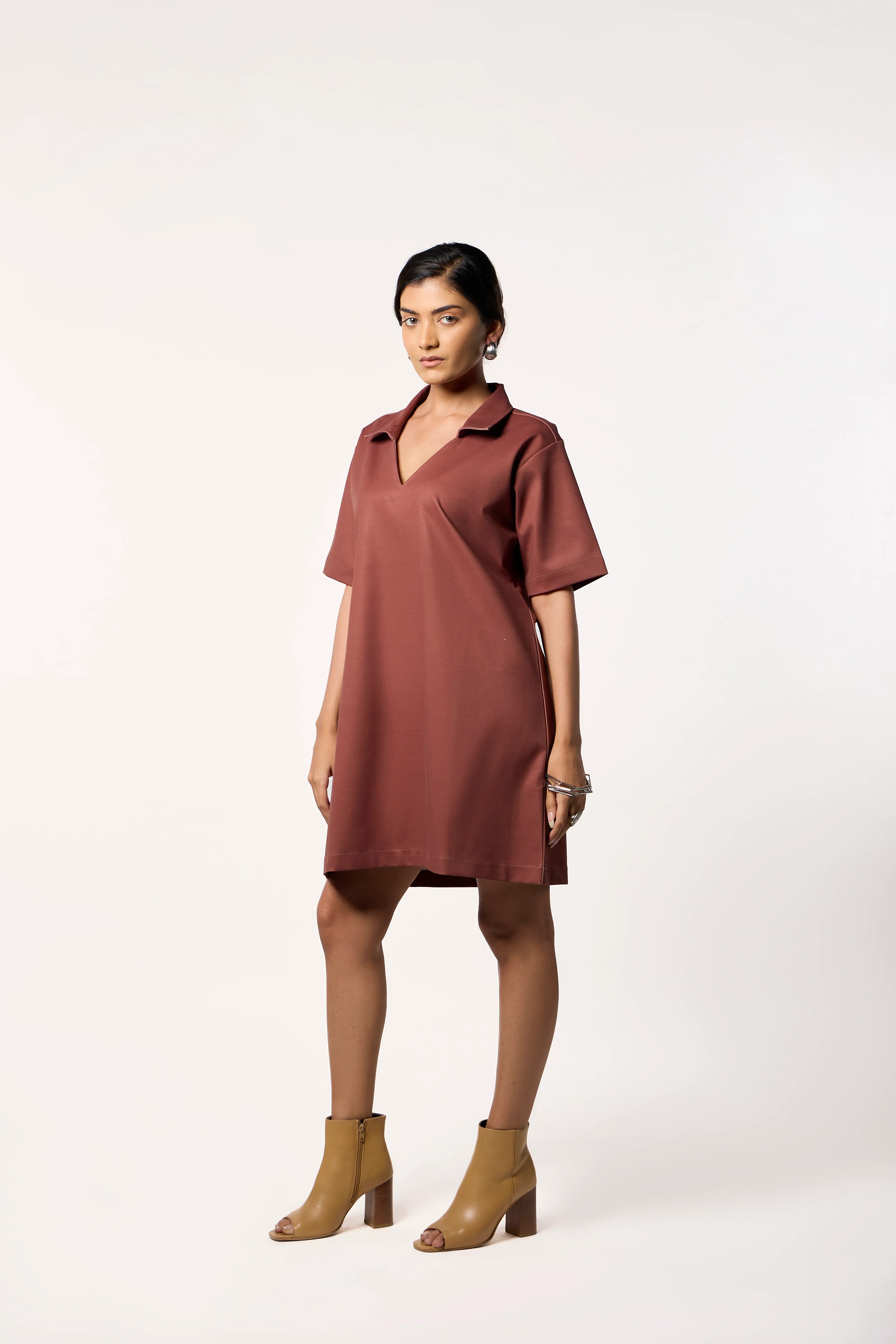 Chestnut Mini Dress