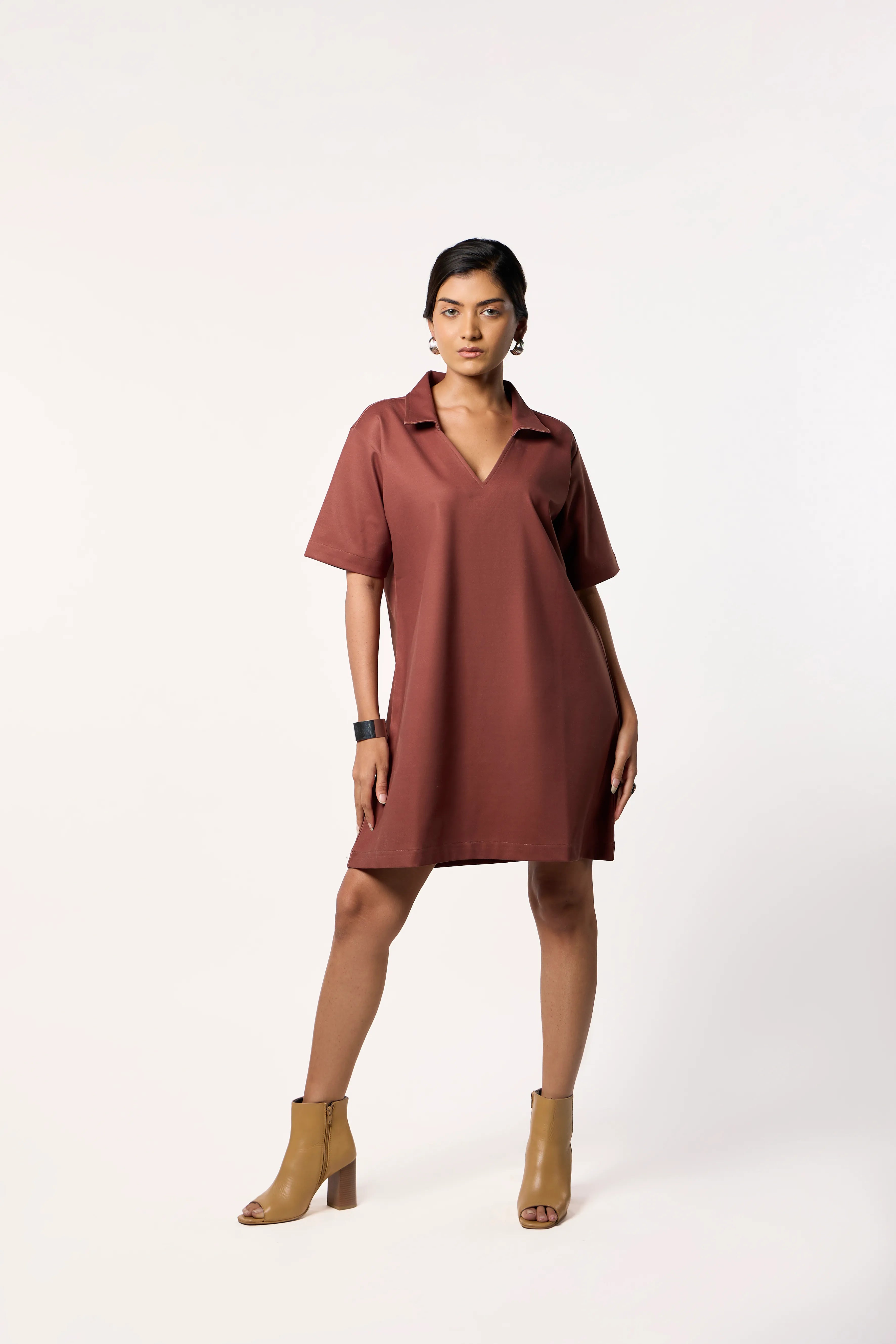 Chestnut Mini Dress