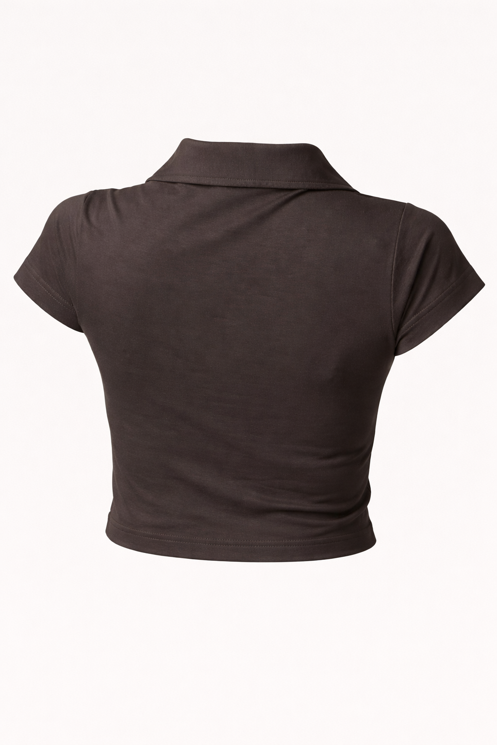 (Pack of 3) Collared Crop Tee