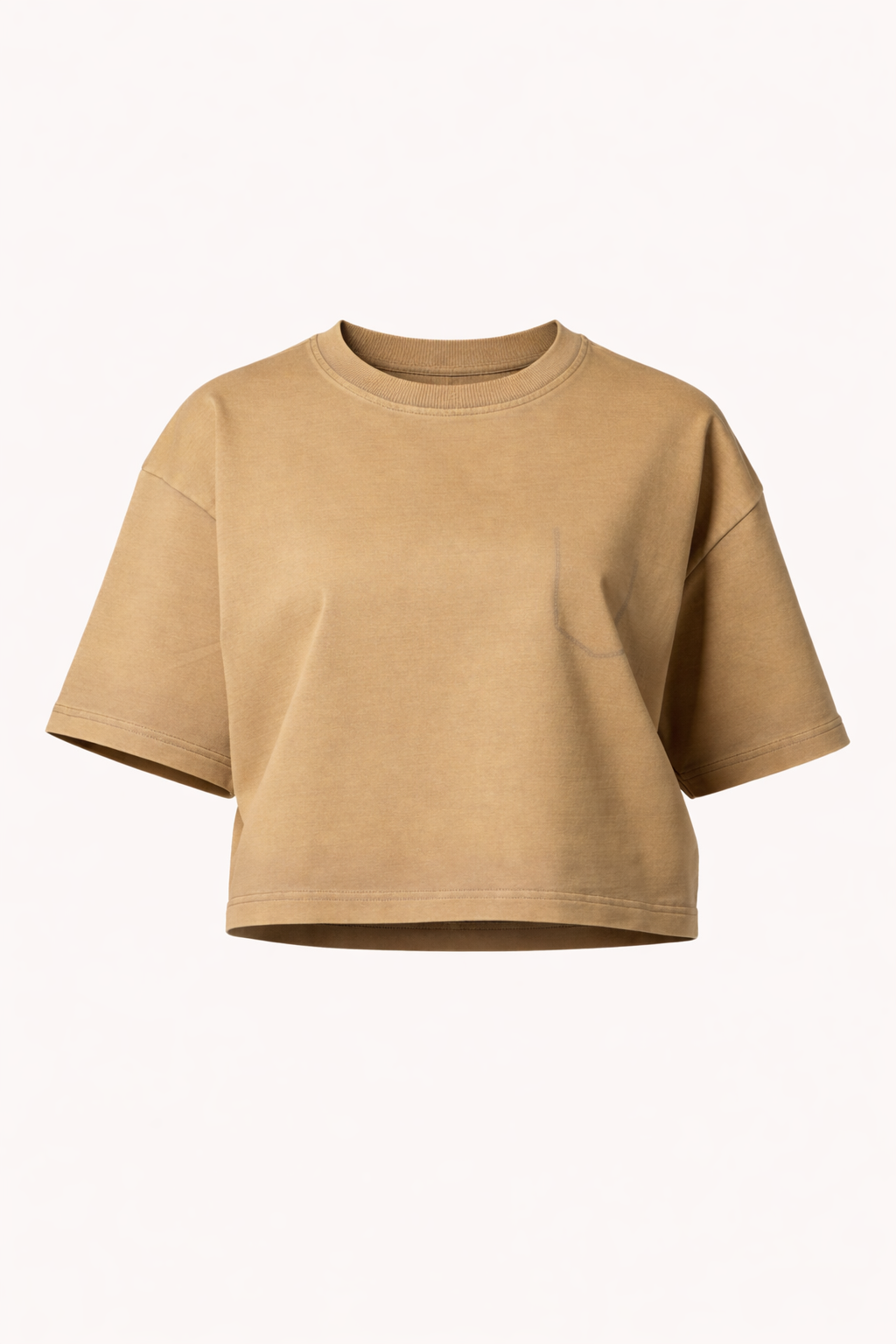 (Pack of 2) Washed Crop Tee