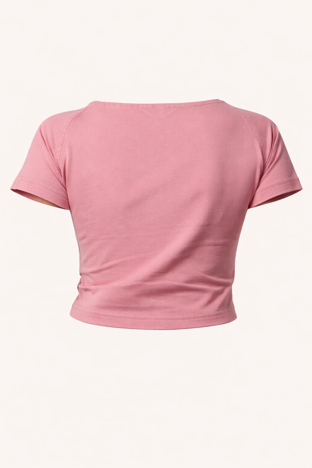 (Pack of 3) Washed Baby Tee - Mustard Brown, Pink, Light Green