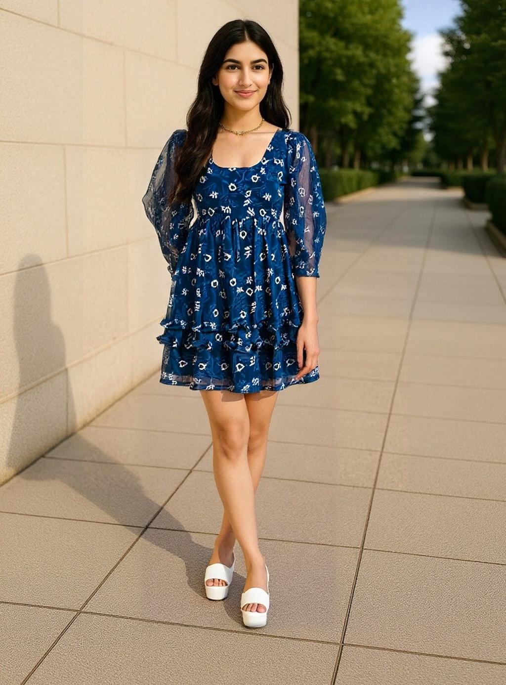 Blue Beryl Dress