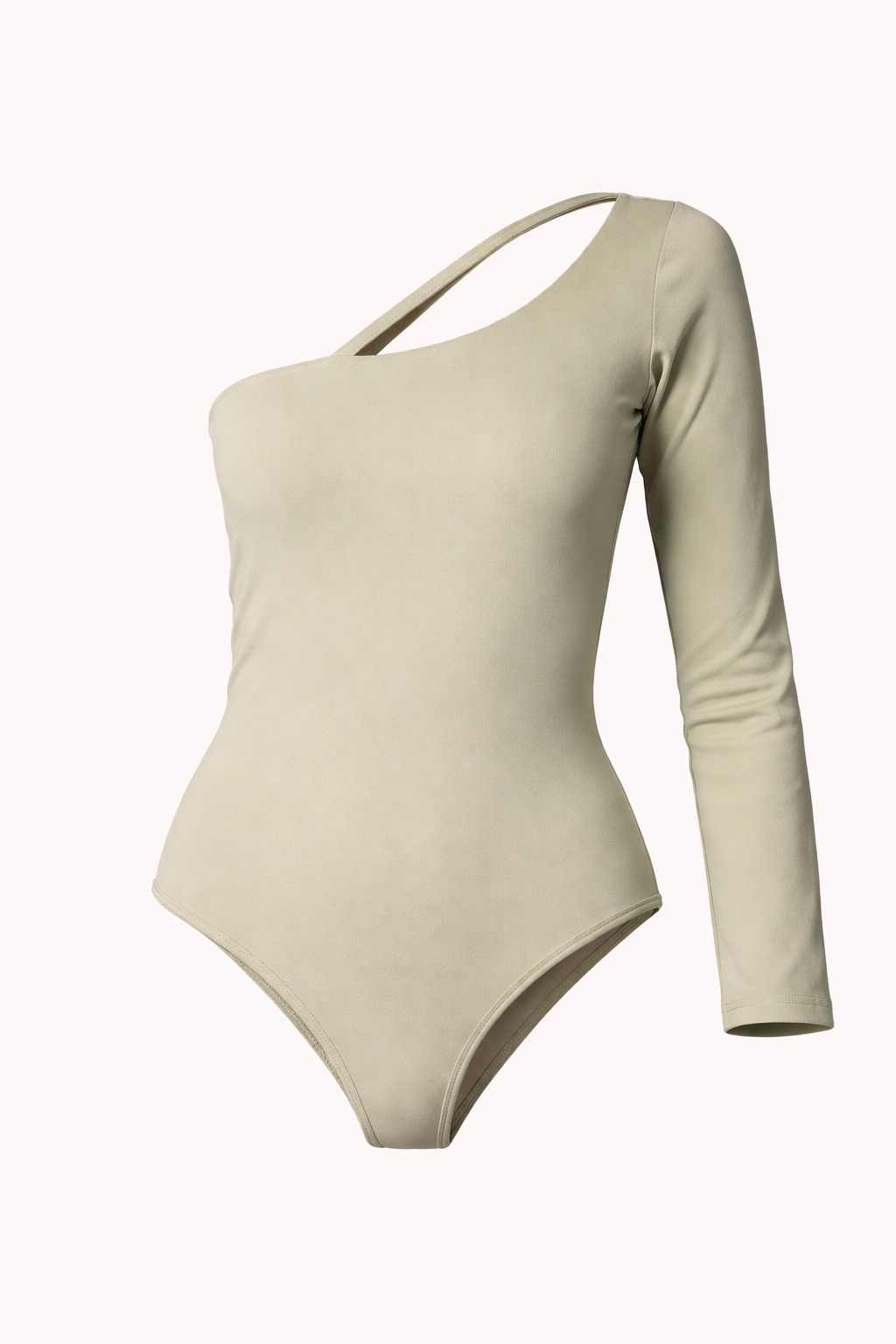 (Pack of 2) To One Side Bodysuit - Grey, Sage Green