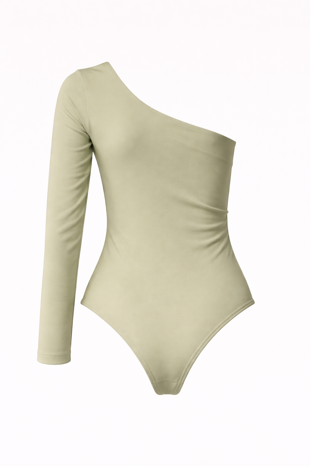 (Pack of 2) To One Side Bodysuit - Grey, Sage Green
