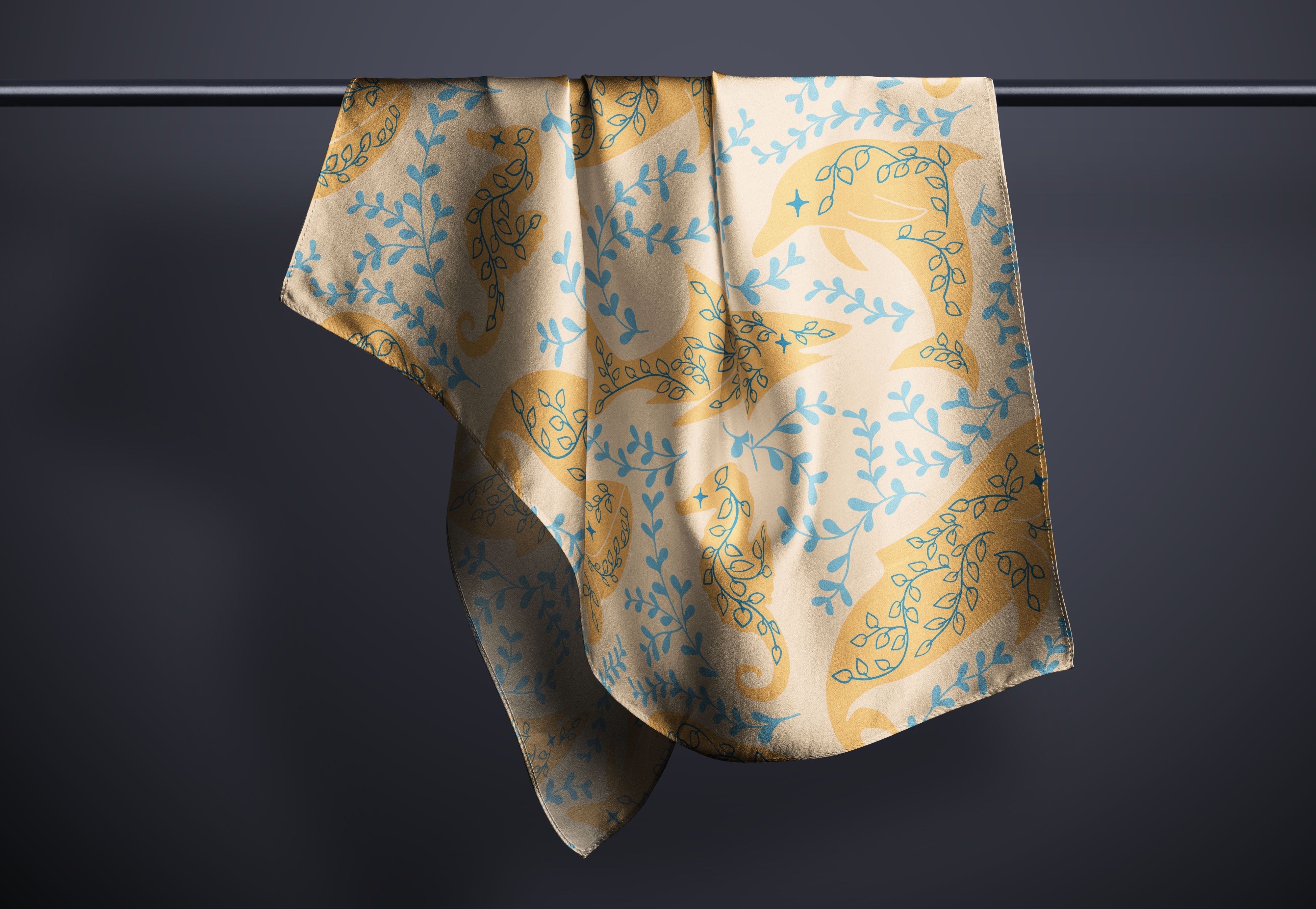 Aquastic Sheer Scarf