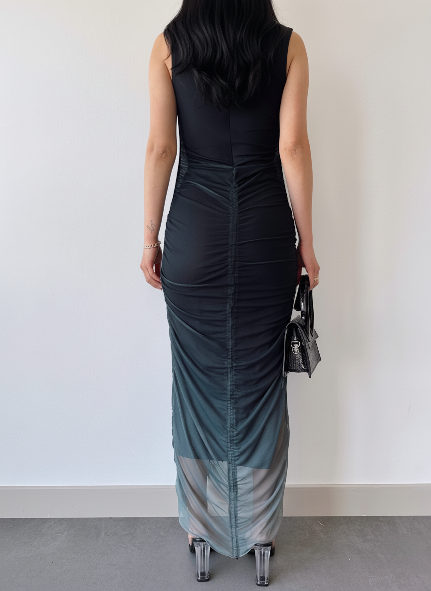 Mesh Ombre Dress