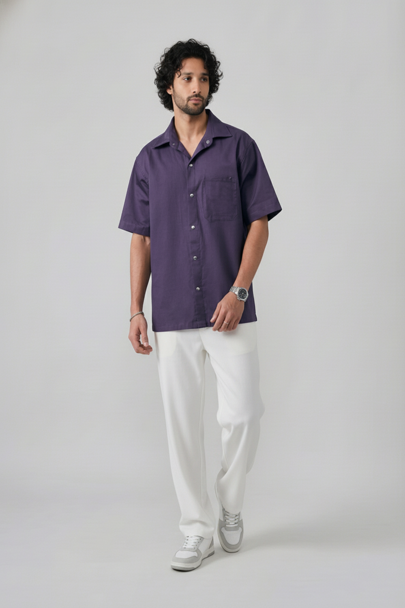 Plum Snap Shirt