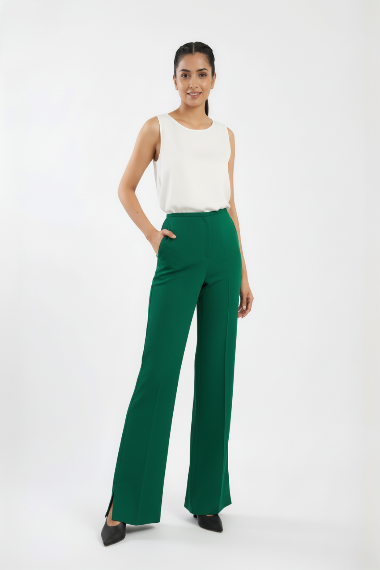 Deep Green Trousers