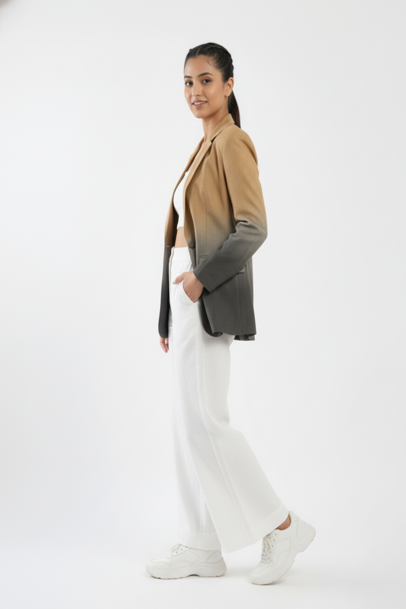 Ombre Blazer Jacket