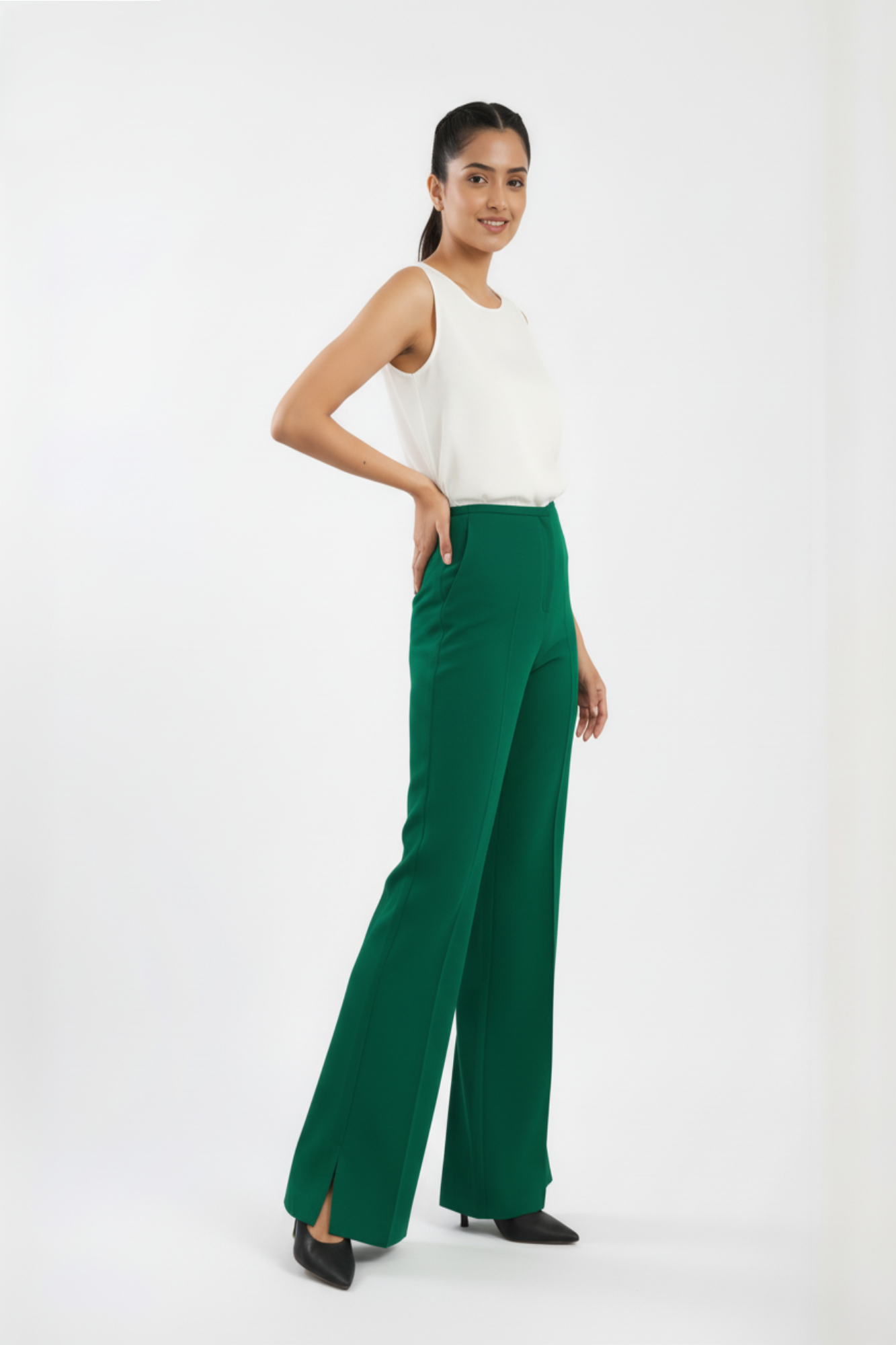 Deep Green Trousers