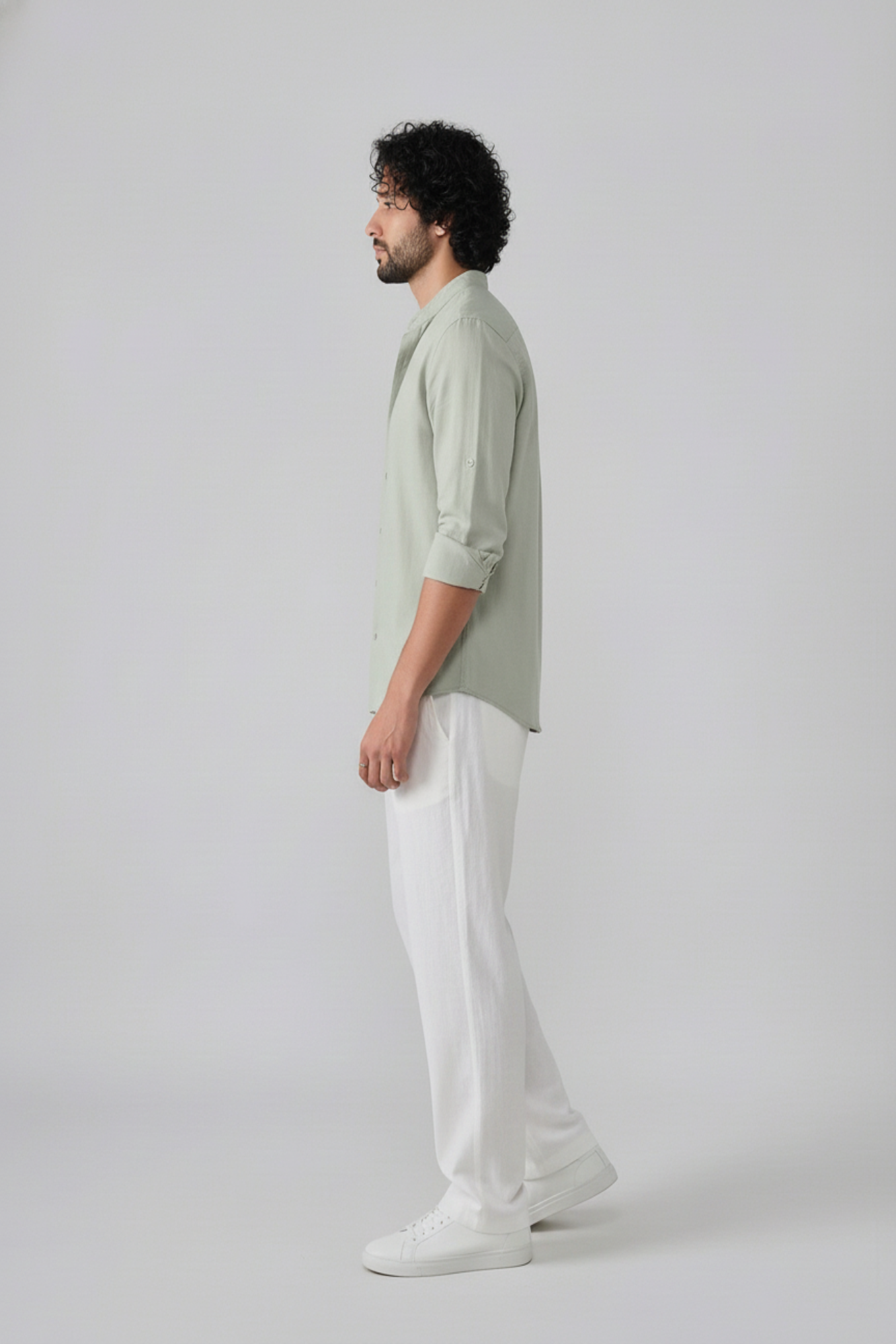 Classic Mandarin- Light Green