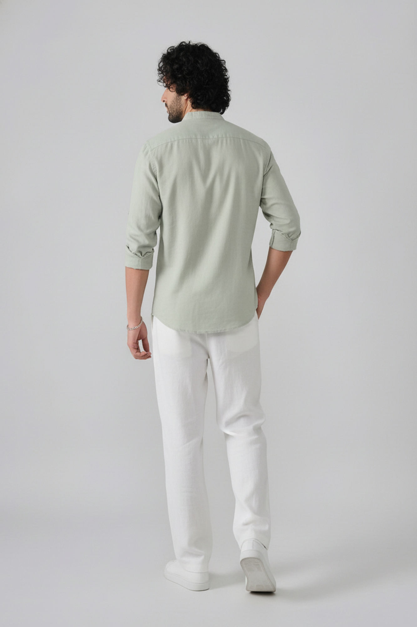 Classic Mandarin- Light Green