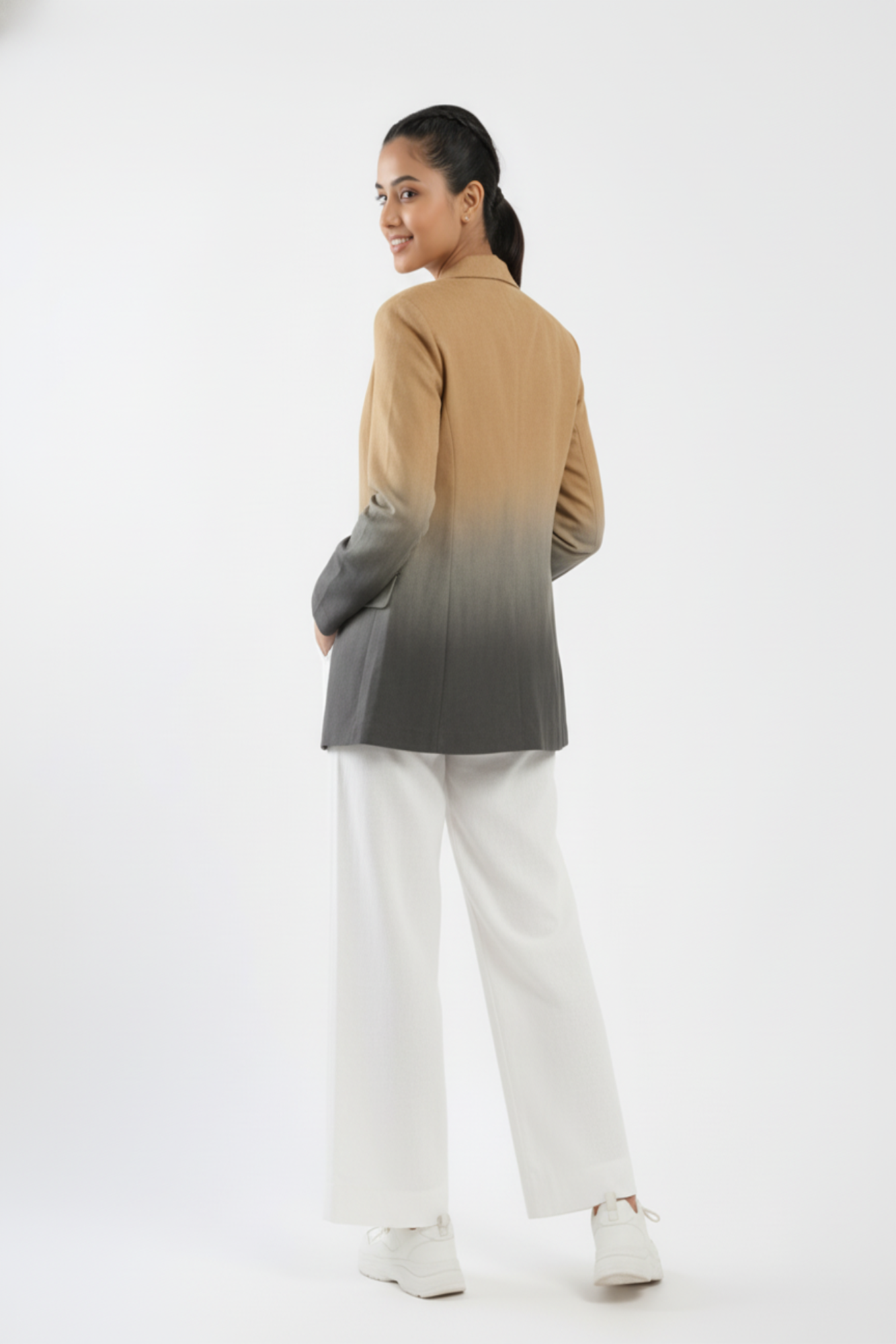 Ombre Blazer Jacket
