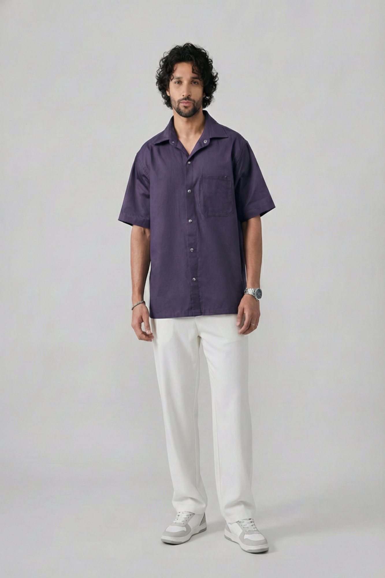 Plum Snap Shirt