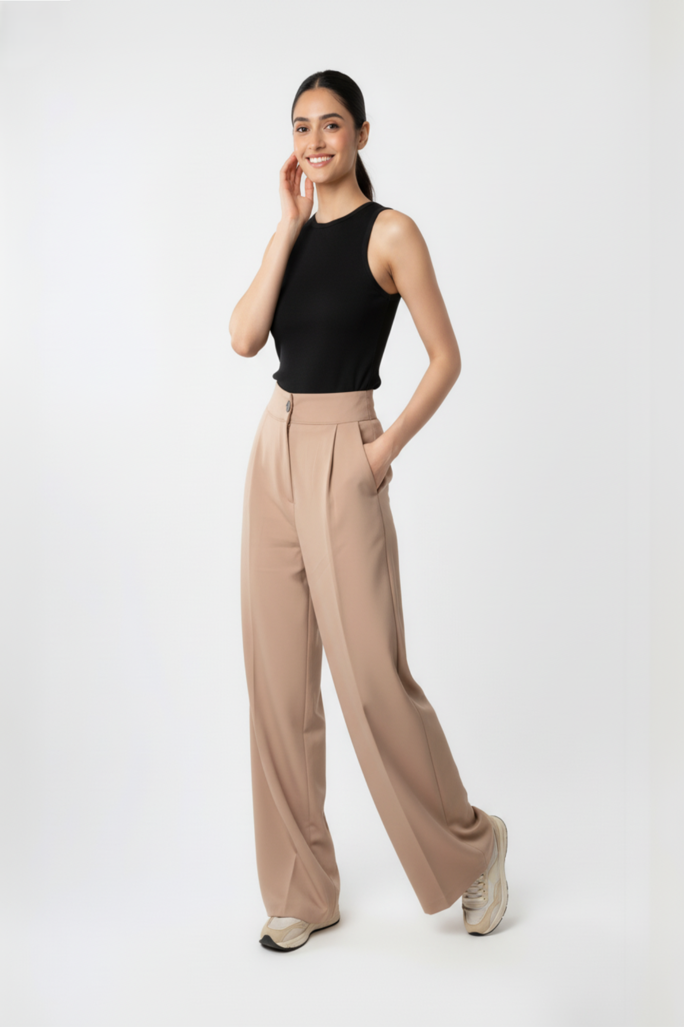 Butter Cream Trouser