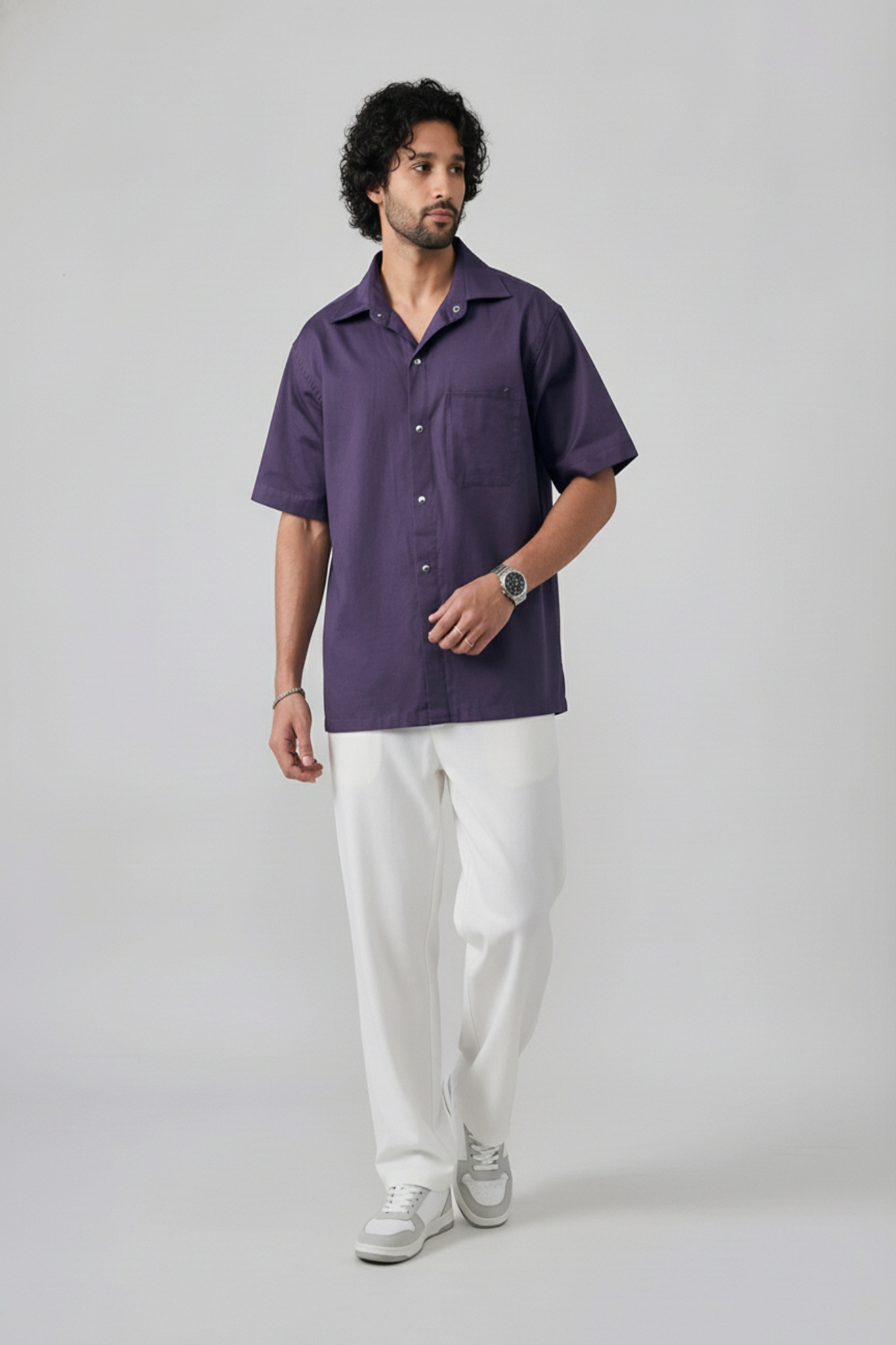 Plum Snap Shirt