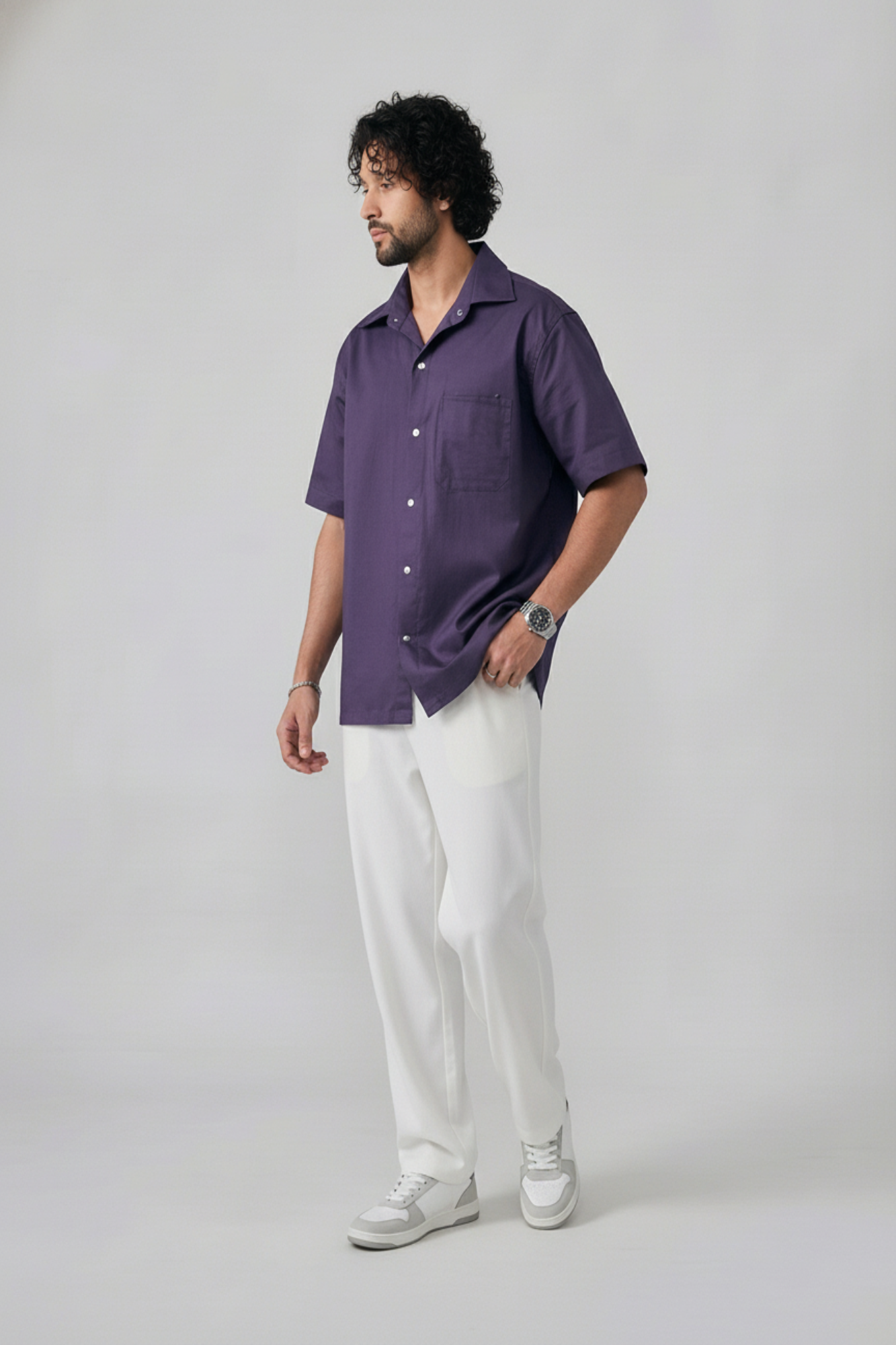 Plum Snap Shirt